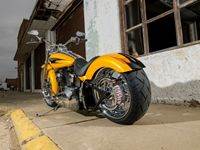 Gold3 Custom Harley Motorcycle