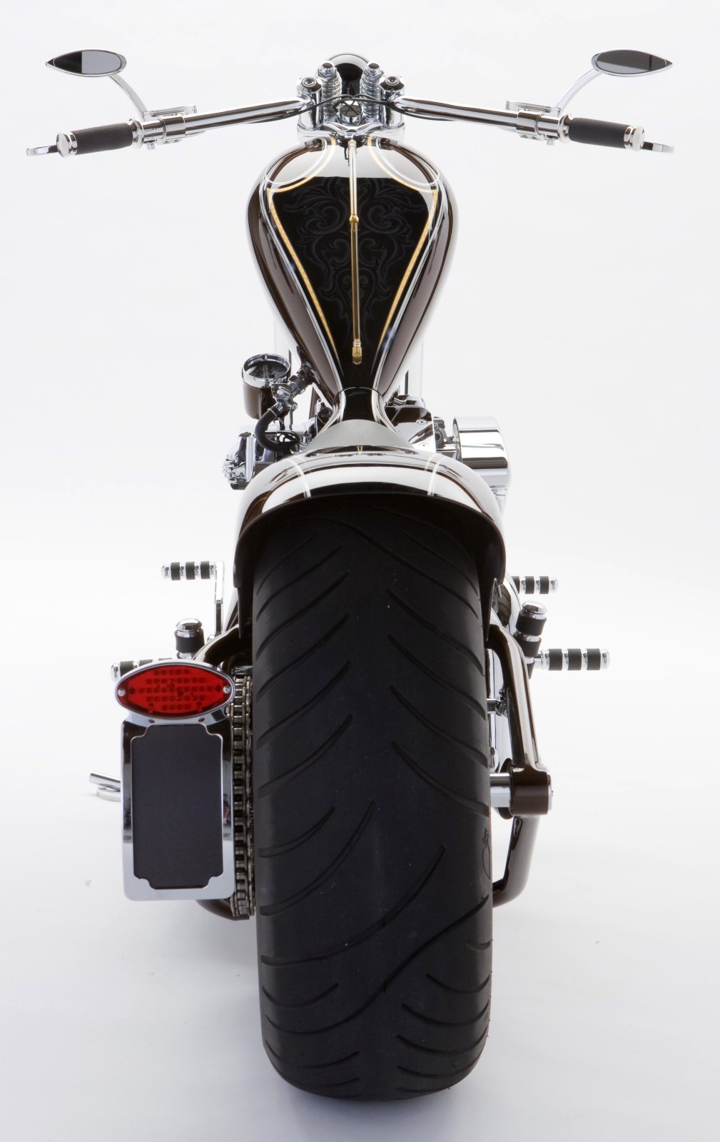 Covington's brownchopper Custom Motorcycle