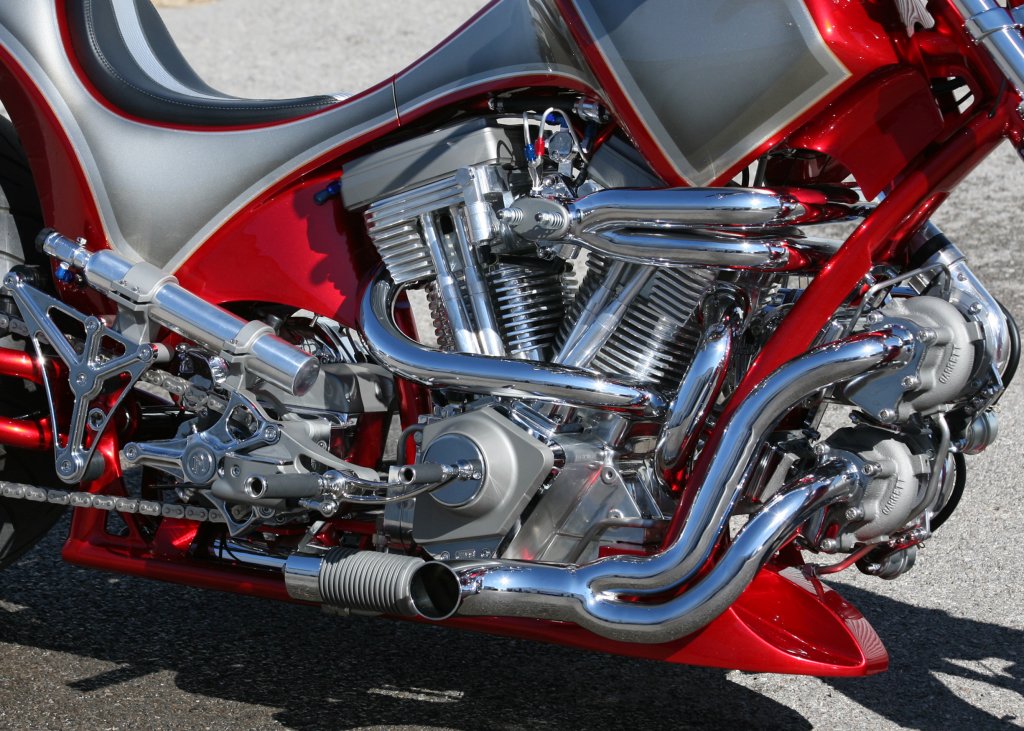 Covington's turbo Custom Motorcycle