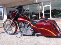 RedStreetGlide7 Custom Bagger