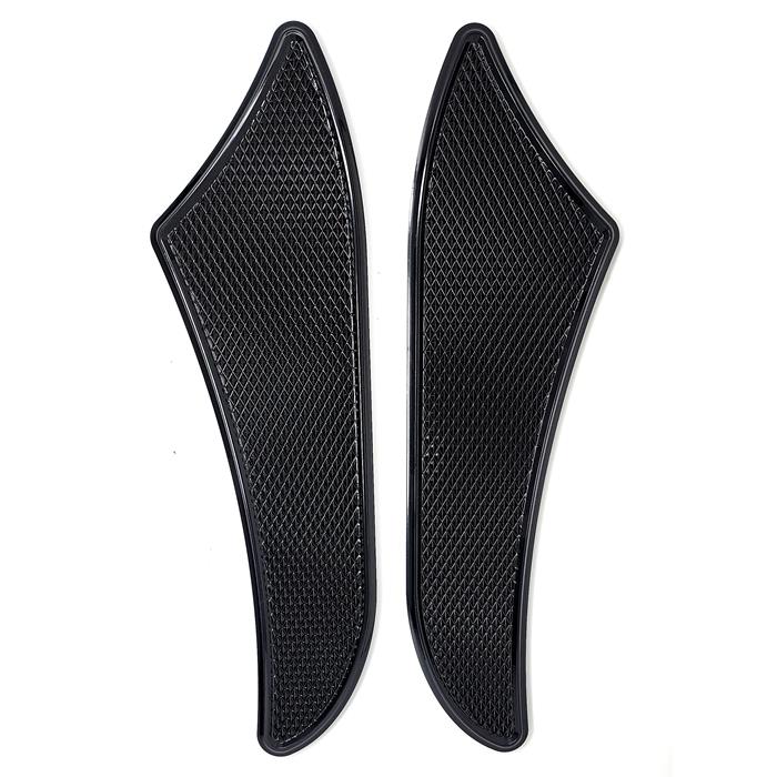 Floorboards, Elite, Diamondback, Black, Pair