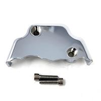 Gear Position Sensor Cover, Smooth, Chrome